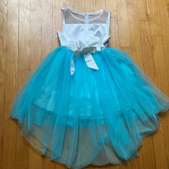 Girls Sequins and Tulle Dress Size 6 by Sunny Fashion - Picture 2 of 2
